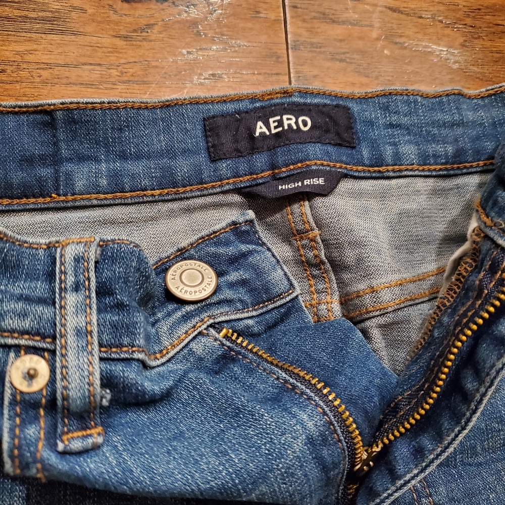 Size 2 Jean Mini Skirt - Picture 3 of 3